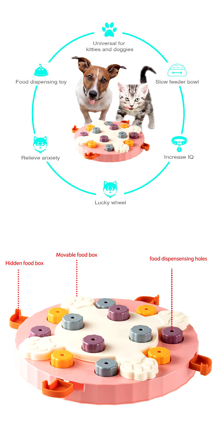 Dog Toys for Puzzle and Slow Feeder * IQPetLab