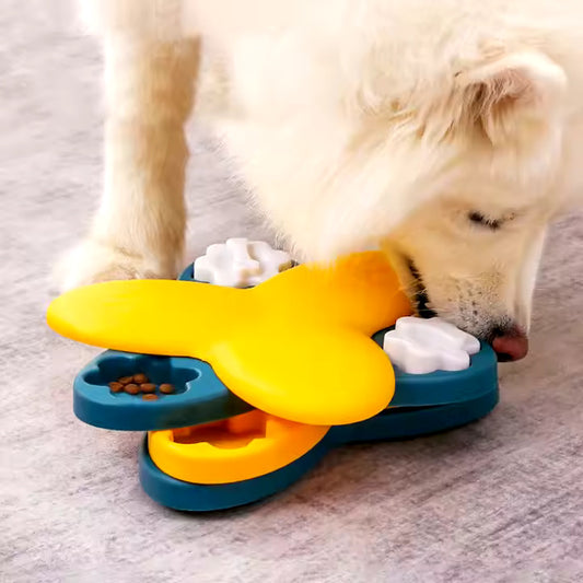 Slow Turntable Pet Puzzle Feeder * IQPetLab