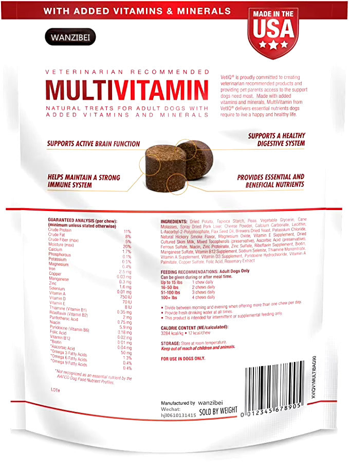 Multivitamin Supplement for Dogs * IQPetLab