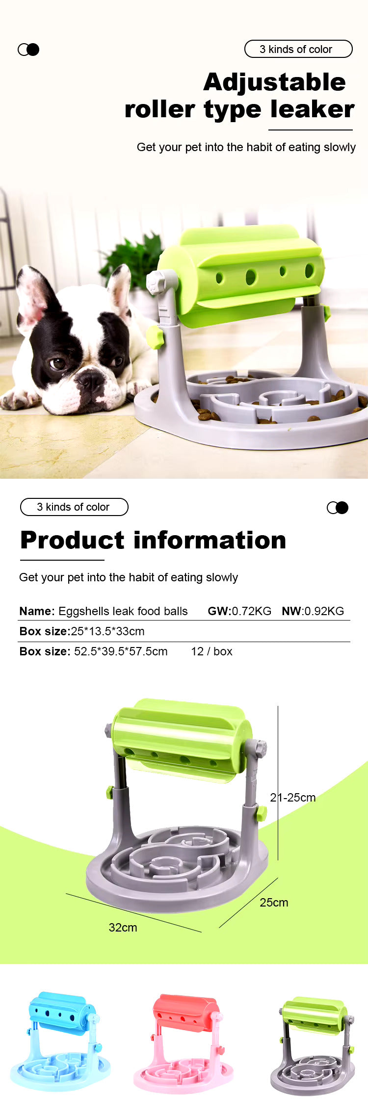 Slow feeder labyrinth for dogs * IQPetLab