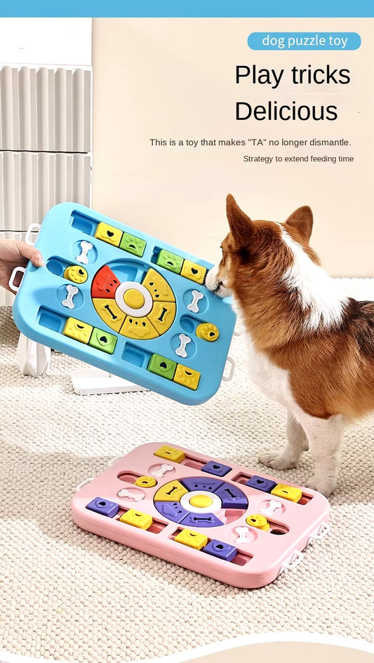 Puzzle dispenser for dog food and treats * IQPetLab